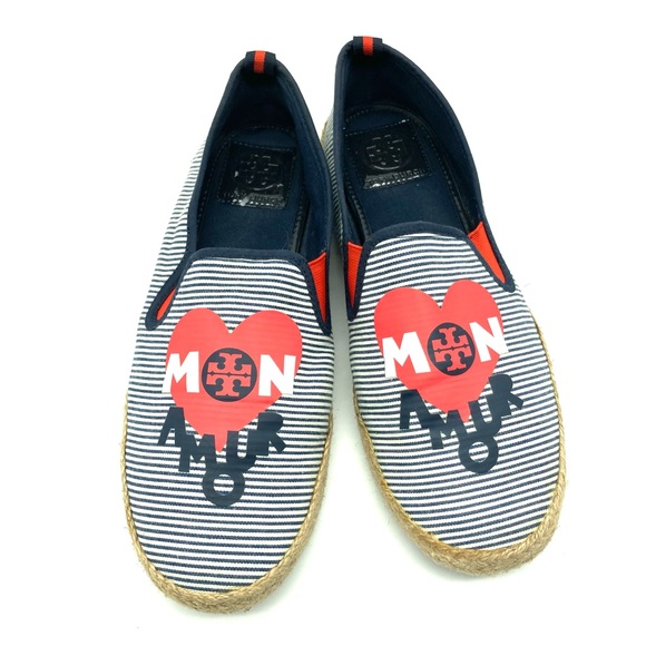 Tory Burch Mon Amour Espadrilles Loafers - Picture 4 of 13